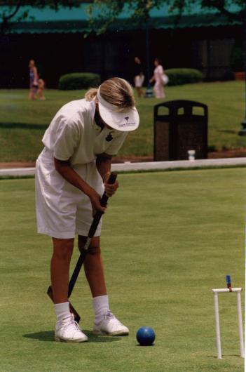 Marilyn Jacobson keeps her head down 